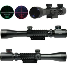 Aesco 3-9X40 Zoomlu Keskin Nişancı  Dürbünü  Kızaklı ( Lisinya )