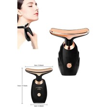 Aesco Yüz ve Boyun Kırşıklık Giderici Ems Güzellik Cihazı Gıdık,sarkma,kırışıklık Yüz Masaj Aleti - Lisinya