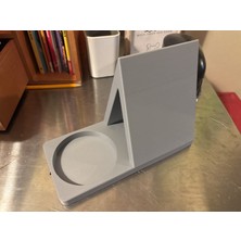 Kitap Standı ve Fincan Altlığı – Masaüstü Düzenleyici Okuma Keyfi Organizeri