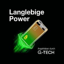 Liora G-Tech Ultra Alkalin 9V - 6LR61 Boy 9V Pil Tekli Kart