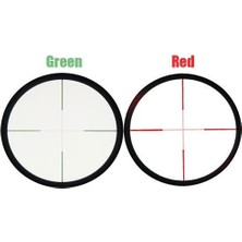 Aesco 6-24X60 Çıft Işık Kırmızı,yeşil Kaynaklı Zoomlu  Dürbün ( Lisinya )