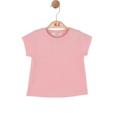 Nk Kız Bebek Pearl Tshirt 1-4 Yaş Pembe