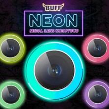 Liora 14 Pro Max / 14 Pro Neon Metal Lens Koruyucu (Pink)