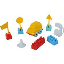 Aesco LEGO Okul Otobüsü Seti 16 Parça - URT-10-3597 (Lisinya)