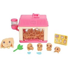 Liora Live Pets - Mama Surprise Minis. Feed And Nurture A Lil' Inside Their Hutch So She Can Be A Mama. She Has 2, 3, Or 4 Babies With To Dress Up The Babies