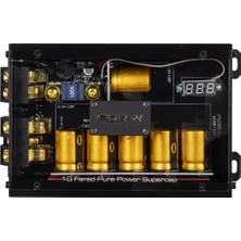 For-X Kapasitör 10 Farad - For-X XCAP-10F Gerçek 10 Farad Capacitor - 12V Kapasitör