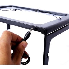 Aesco Yaşlılar Için A4 Boyutu Masa Tipi Işıklı Okuma Büyüteç TH275205B - Lisinya