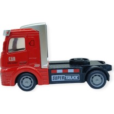 Aesco Çekbırak Metal Tır Kafası 12 cm - Kırmızı (Lisinya)