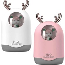 Liora Oda Ortam Yatak Odası Hava Nemlendirici Tavşan Evi Ultrasonik Aromaterapi Yağ Difüzörü