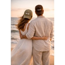 SF Collection Mom & Dad Baskılı Basic 2’li Çift Kombin Şapka