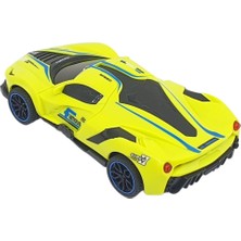 Aesco Sürtmeli Drift Arabalar 15 cm - D400-52 - Sarı (Lisinya)