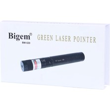 Aesco Şarjlı Yeşil Lazer Pointer 1000MW BM-520 - Lisinya