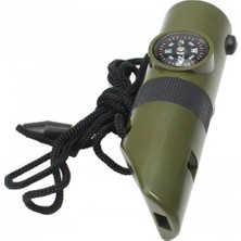 Aesco Çok Fonksiyonlu Askeridüdük Pusula Termometre ile LED Işık - Lisinya