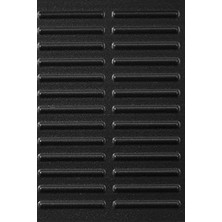 Liora Metal Silikon Sapli Dokum Izgara Tava, 21X30 Cm, Kirmizi