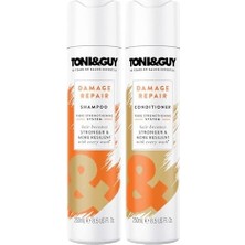 Liora Toni&guy Yıpranmış Saçlar Için Şampuan 250ML + Yıpranmış Saçlar Için Saç Kremi 250ML