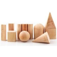 Liora Geometrik Cisimler Ahşap 19 Parça GNSRKFAZ3284