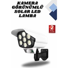 Aesco Kamera Görünümlü LED Lamba Dönebilen Bahçe Aydınlatması Duvar Lambası - Lisinya