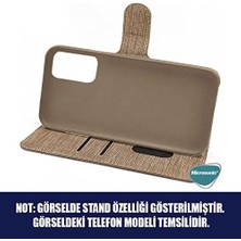 Liora 9c Için Kılıf Fabric Book Wallet [ 9c ile Uyumlu Kılıf - ]