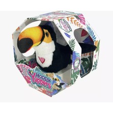 Aesco Peluş Ses Tekrarlı Hayvan Bileklik Aksesuar - Tukan Kuşu  (Lisinya)