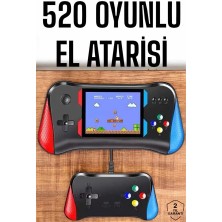 Aesco Gamepad Joystick 500 Oyunlu Retro Oyun Konsolu Tv Bağlantı Özellikli 2 Kişilik Destekli - Lisinya