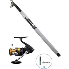 Shimano Fx 4000 & Balza Carera 270CM Karbon Teleskopik Olta Seti