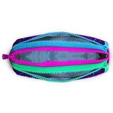 Liora Mor Kedi Üç Bölmeli Kalem Çantası - Kız Çocuk