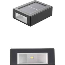 Aesco Solar Güneş Enerjili Çift Taraflı Duvar Lambası Çift Taraflı Duvar Lamba Güneş Enerjili - Lisinya