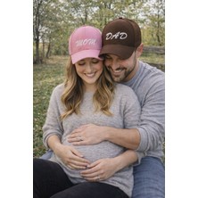 SF Collection Mom & Dad Baskılı Basic 2’li Çift Kombin Şapka
