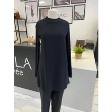 Qmash Prive Uzun Kol Şifon Detaylı