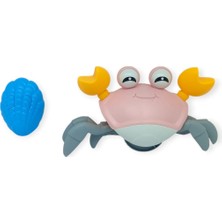 Aesco Uzaktan Kumandalı Sevimli Yengeç Emekleme Yardımcısı - Pembe (Lisinya)