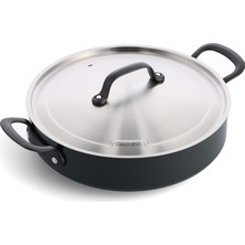 Nexa Greenpan 30 cm Basık Tencere 4,9 Lt