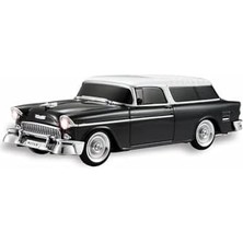 Liora Antika Araba Chevy Bluetooth Hoparlör Ev Dekoratif Parlak Araba Şekilli Tf USB Fm Aux WS-1955 (Siyah)