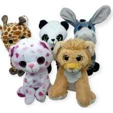 Aesco ZH78721 - Peluş Hayvanlar 25 cm 5 Model (Lisinya)