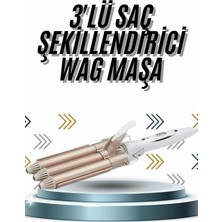 Aesco Wag Maşa Profesyonel Saç Şekillendirici Iyon Özellikli Isı Kademeli - Lisinya