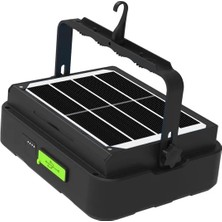 Aesco Wison 150W Güneş Enerjili Solar Kamp Feneriprojektör (WS-5570) - Lisinya