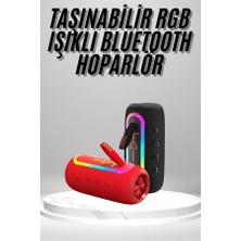 Aesco Bluetooth Hoparlör Uzun Pil Ömrü Taşınabilir Yüksek Ses Kaliteli - Lisinya