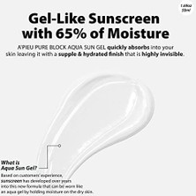 Liora Yoğun Nemlendirici Suya Dayanıklı Jel Güneş Kremi Pure Block Aqua Sun Gel Ex SPF50+/PA+++50ML