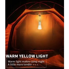 Aesco PS-8915 10W Zoomlu LED Powerbank Özellikli Şarjlı Kamp El Feneri - Lisinya