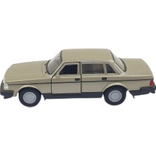 Aesco 1:32 Volvo 240 Gl Çek Bırak -Araba -  43784-BEJ (Lisinya)