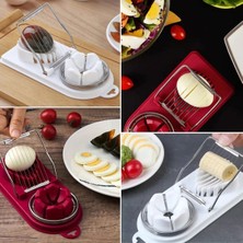 Aesco Çok Fonksiyonlu Eşit Yumurta ,meyve Dilimleyici Kesici Aparat ( Lisinya )