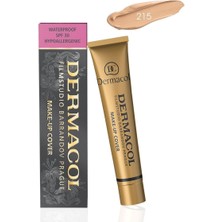 Liora Dermacol Make-Up Cover Su Geçirmez Hipoalerjenik Spf 30 #215 (Tüm Akne Izleri ve Dövmeleri Kapatır)