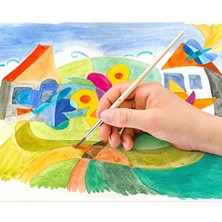 Liora 888 NC12 Noris Clup Sulu Boya 12'li 1 Tüp Opak Beyaz Boya ve Fırça