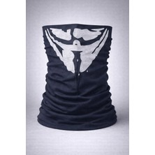 Aesco Vendetta Maskesi Desenli Baf Bandana – Çok Amaçlı Yüz Boyunluk Bandana 4 No - Lisinya