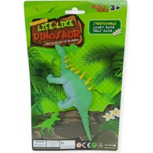 Aesco Fidget Oyuncak - Streç Dinazor Figürü 21 cm - Stegosaurus (Lisinya)