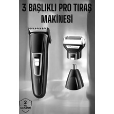 Aesco Kulak ve Burun Tıraşına Uygun Profesyonel Tıraş Makinesi - Lisinya