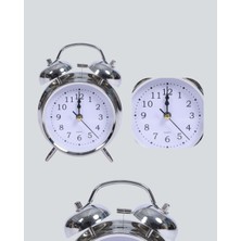 Aesco Dekoratif Gümüş Saat - Lisinya