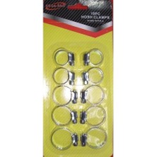 Aesco 10 Değişik Kelepçe Seti Clamp Set ( Lisinya )