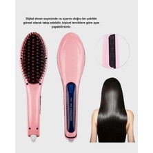 Aesco Dijital Ekranlı Saç Düzleştirici Iyon Teknolojili 80-230°C Ayarlı - Lisinya