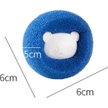 Aesco 2 Adet Çamaşır Makinesi ve Evcil Hayvanlar Için Tüy Toplayıcı Yıkanabilir Sünger Top - Lisinya