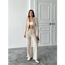 Mabel Giyim Fermuarlı Triko Takım  DRC-0105